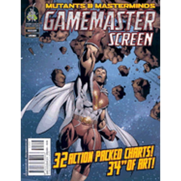 Pre-Owned Mutants & Masterminds: Game Master's Screen 1st Edition (Paperback) by Green Ronin Publishing (Creator)