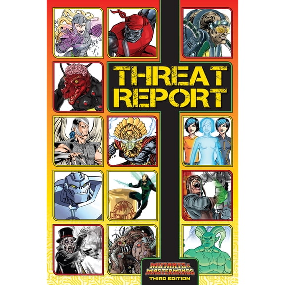 Mutants & Masterminds Rpg: Threat Report, (Hardcover)