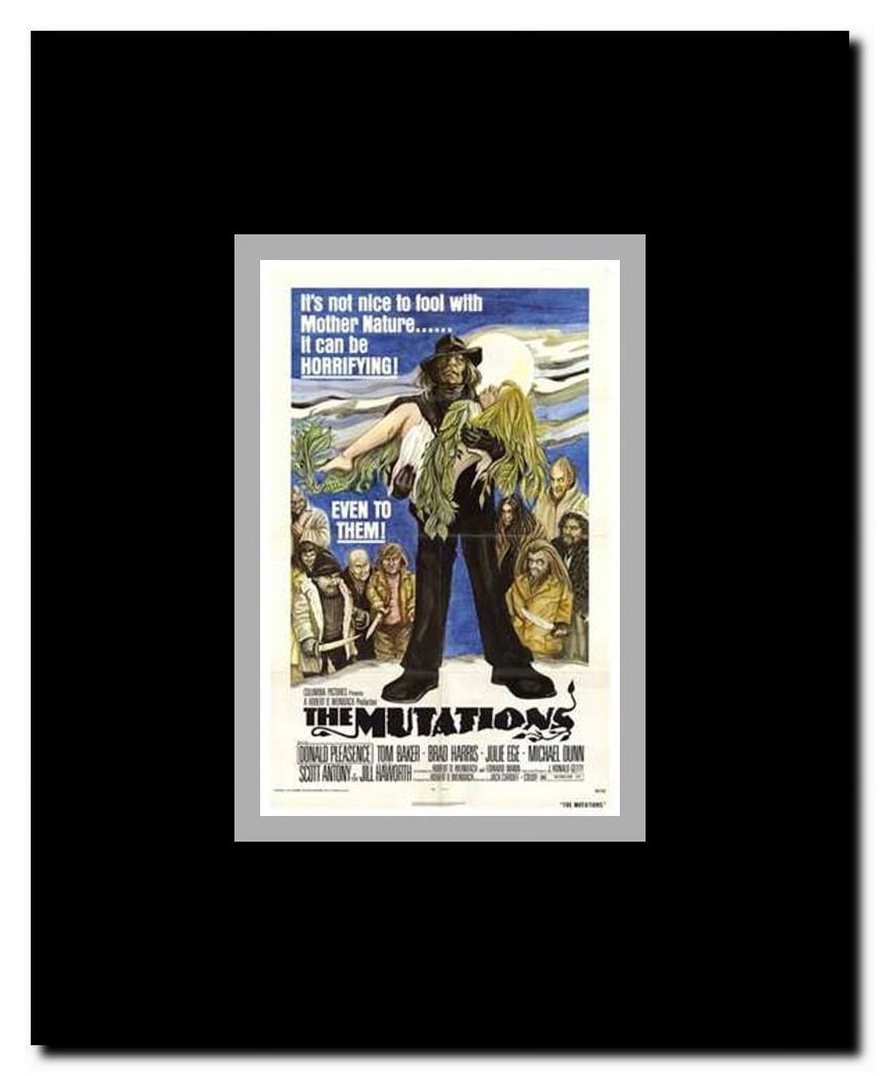Mutations Framed Movie Poster
