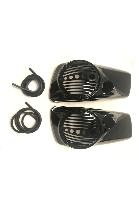 8" Speaker Lids w/ Tweeter port for Harley 2014 up Touring Models