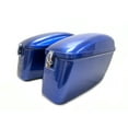 thumbnail image 1 of Mutazu Cobalt Blue LW Motorcycle Hard Saddlebag for Yamaha Honda Suzuki Kawasaki, 1 of 6