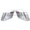 thumbnail image 1 of Mutazu Silver HL Universal Hard Saddlebags Fits Most Cruisers, 1 of 5