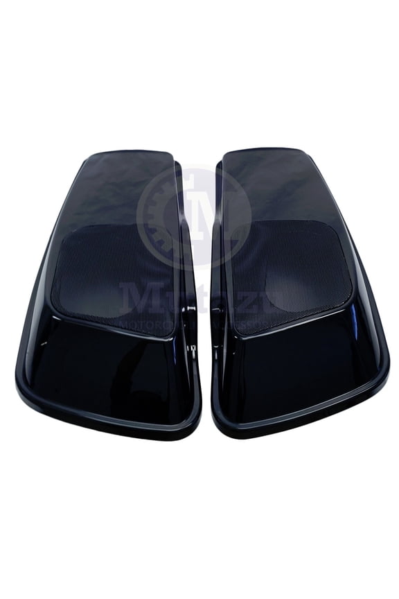 Vivid Black 6x9 CVO Speaker Lids for 2014-2020 Harley FLHR FLTR FLHX