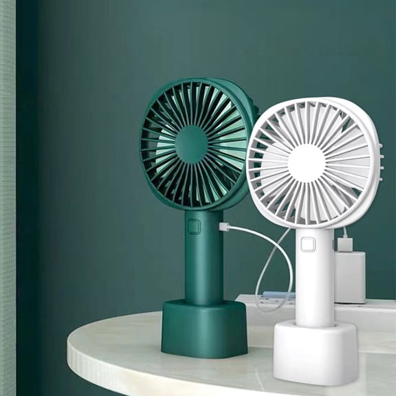 Mute Large Wind Handheld Fan, Creative Gift Desktop USB Mini Small Fan, Third Gear Adjustment Quiet Wind Portable Personal Air Circulator