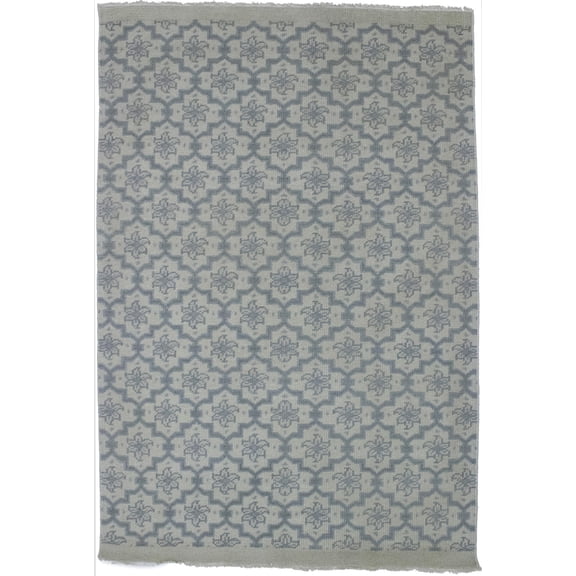 Muted Colors Floral 4X6 Modern Oriental Rug