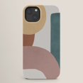 Muted Geometric Arch Color Block Tough Case for Apple iPhone ...