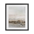thumbnail image 1 of Stupell Industries Muted Horizon in Neutrals Black Framed Print Under Glass, design by Hazel J., 21 x 17, 1 of 10
