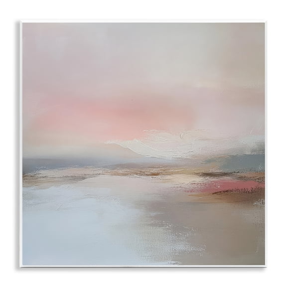 Stupell Industries Muted Landscape Distant Horizon Wall Plaque Art, design by Petal Prints Design