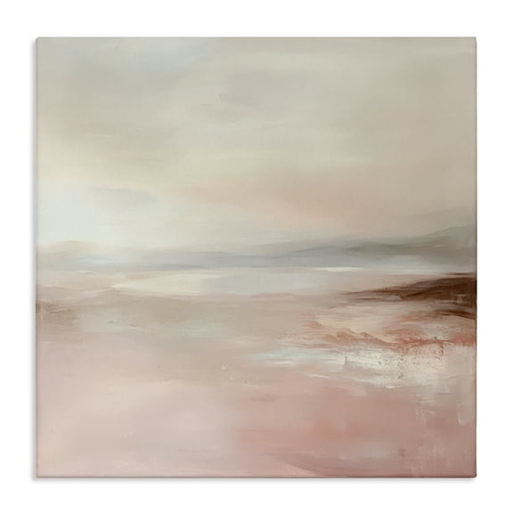 Stupell Industries Muted Landscape Pink Tides Canvas Wall Art, design by Petal Prints Design
