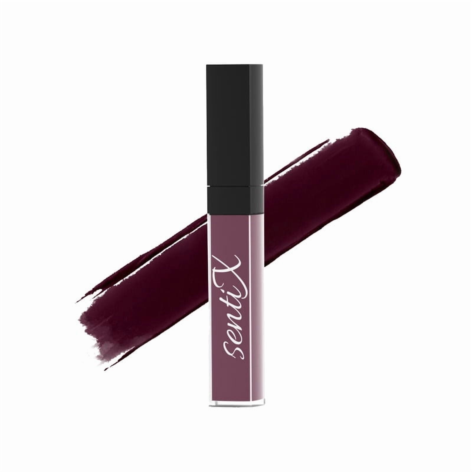 Muted Moments - Liquid lipstick by SentiX, Regular, High Coverage, Lightweight, Vegan, Paraben-Free, with Vitamin E
