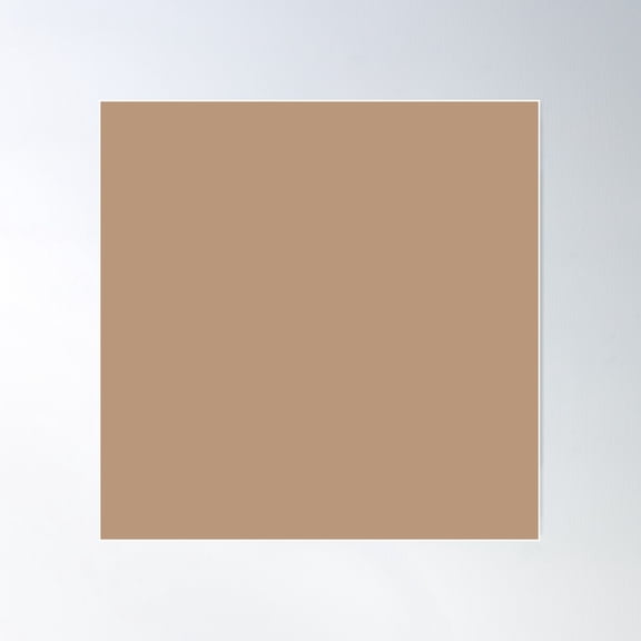 Muted Orange Poster Wall Art, Modern Wall Decor For Living Room Bedroom, 16x16 UNFRAMED