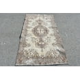 thumbnail image 1 of Muted Rug, Turkish Rug, 3.7x6.7 ft, Vintage Rug, Antique Rug, Oushak Rug, Area Rug, Decor Rug,Organic Rug, Handmade Rug, Oriental Rug, 6155, 1 of 10