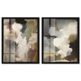 thumbnail image 1 of Muted Tones Harmony Pair Shadowbox Print Boho Wall Decor Set by Art Remedy, Black Frame, 30 x 36, 1 of 6