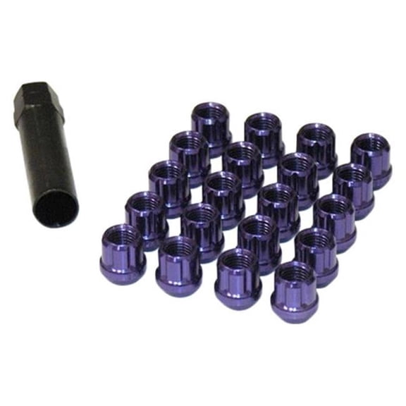 Muteki Open End Lug Nuts - Purple - 12 x 1.50 in.