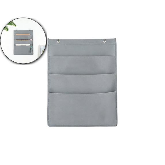 Muti Pockets Over the Door Organizer and Storage Hanging, Wall Mount Office Supplies File Folders Document Holder for Notebooks, Paper, Closets, Families, Filing