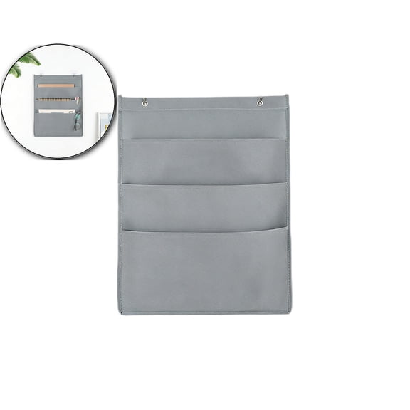 Muti Pockets Over the Door Organizer and Storage Hanging, Wall Mount Office Supplies File Folders Document Holder for Notebooks, Paper, Closets, Families, Filing