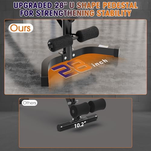 Mutifunctional Adjustable Weight Bench/Workout Bench with Barbell Rack