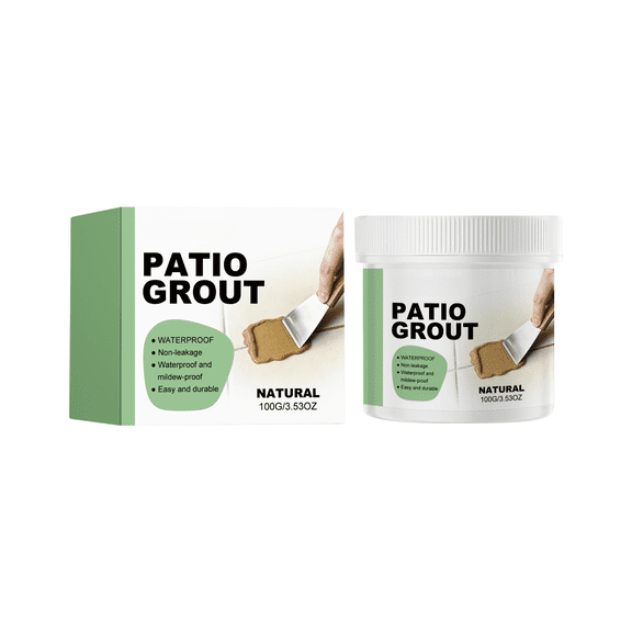 Mutil Beige Tile Grout, Tile Grout Repair, Grout Repair Kit, Bathroom Tile Grout, Mildew Proof Non-Leakage Easy Application Mi Formula for Restoring Gaps on Floor and Shower Wall