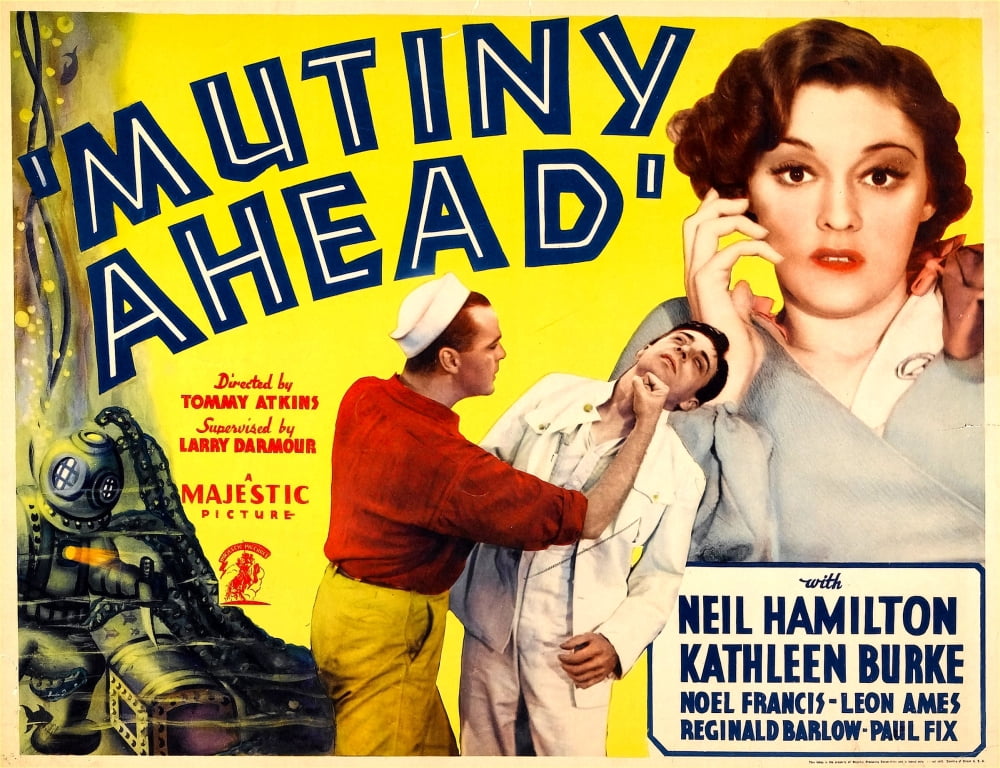 Mutiny Ahead Canvas Art - (28 x 22)