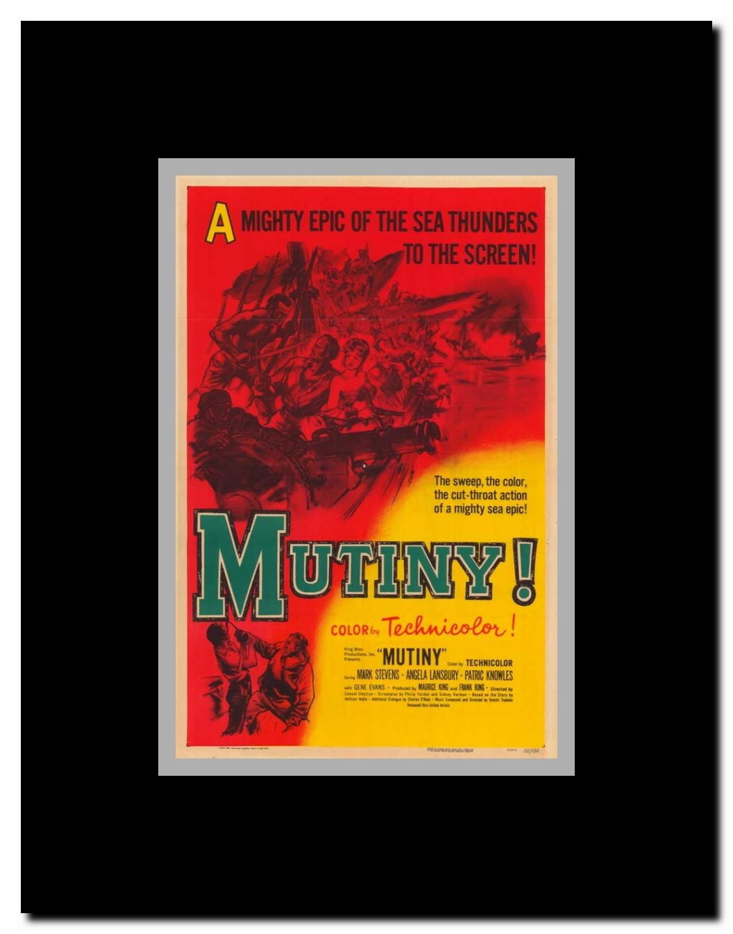 Mutiny Framed Movie Poster