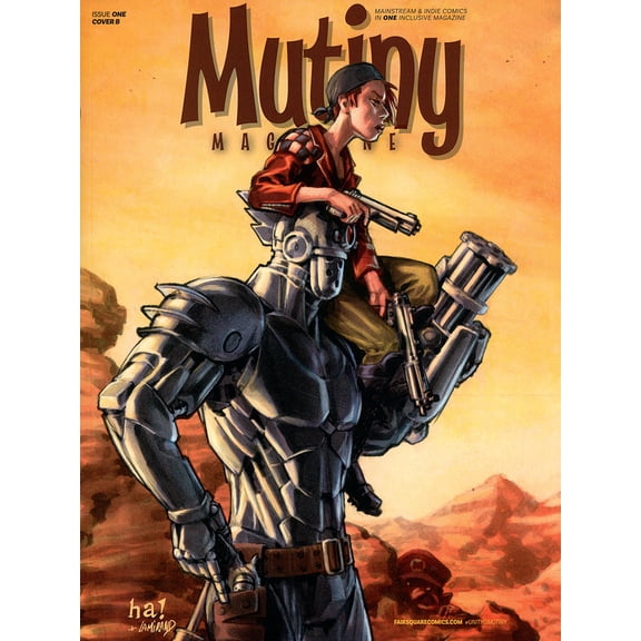 Mutiny Magazine #1B VF ; Fairsquare Comic Book
