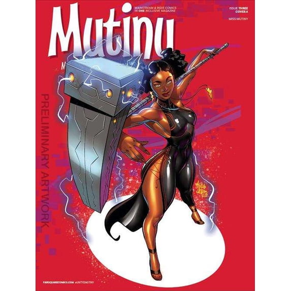 Mutiny Magazine #3A VF ; Fairsquare Comic Book