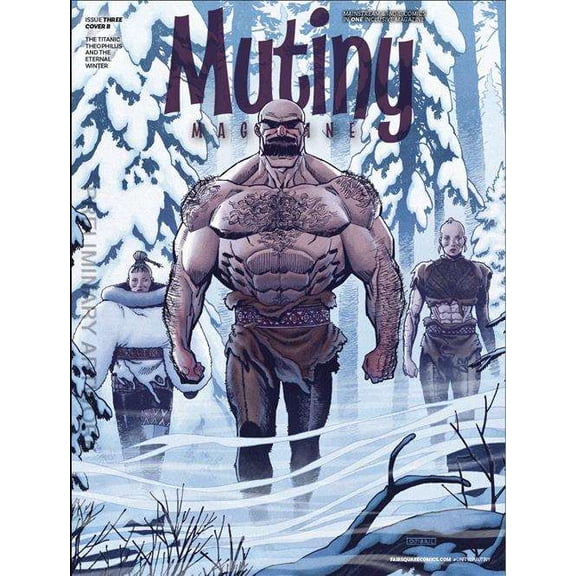 Mutiny Magazine #3B VF ; Fairsquare Comic Book