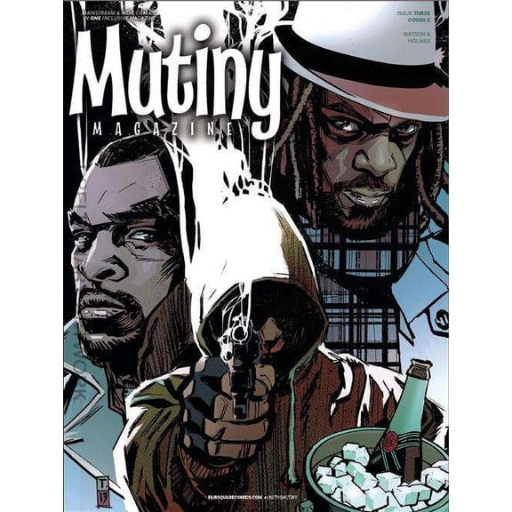 Mutiny Magazine #3C VF ; Fairsquare Comic Book