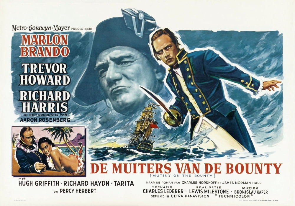 Mutiny On The Bounty Canvas Art - (28 x 22)