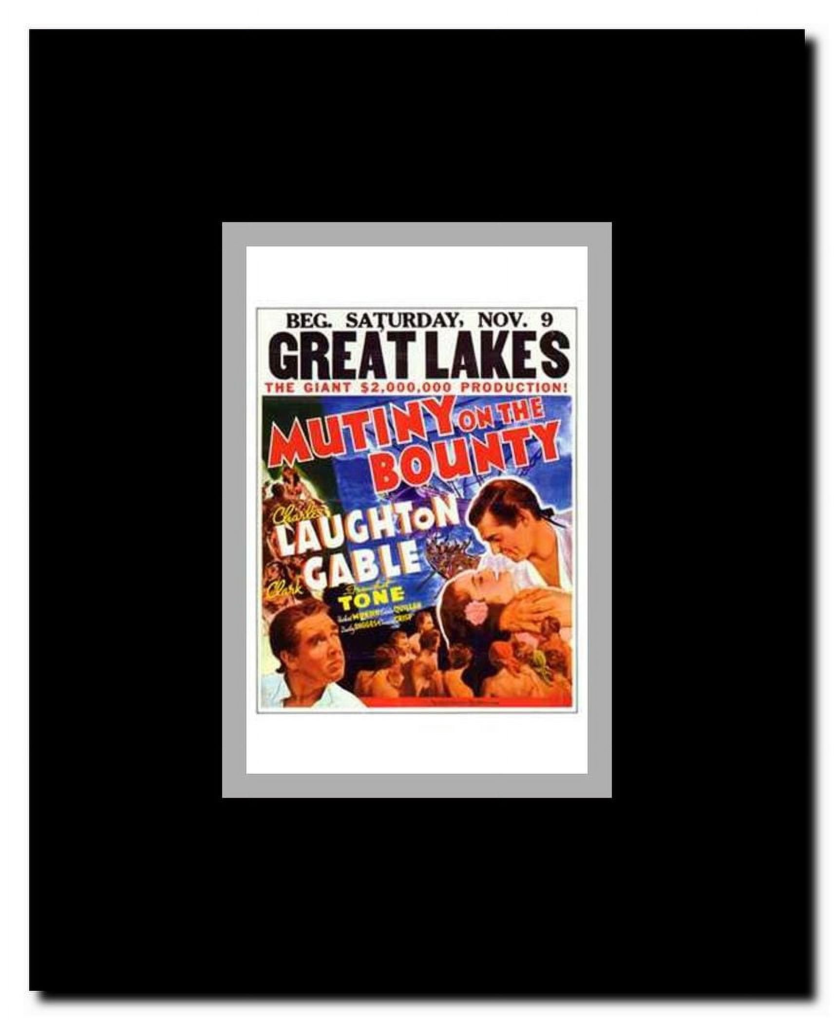 Mutiny on the Bounty Framed Movie Poster