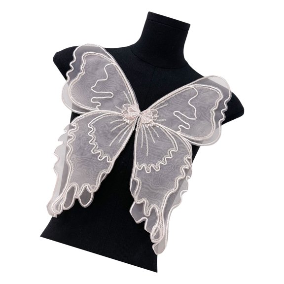 Mutliuse Butterfly Appliques Sew On Patches For Creative Costume Decoration Craft Project Garment Dress Sewing Supply