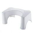 thumbnail image 1 of Mutlu Home Goods Original Toilet Stool For Natural Squat Body Standard White 8 Inch, 1 of 2