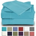 thumbnail image 1 of Mutlu Home Goods 4-Piece Bamboo Rayon Bed Sheet Set, Full – Deep Pocket, Wrinkle Free, Soft, 1 of 5