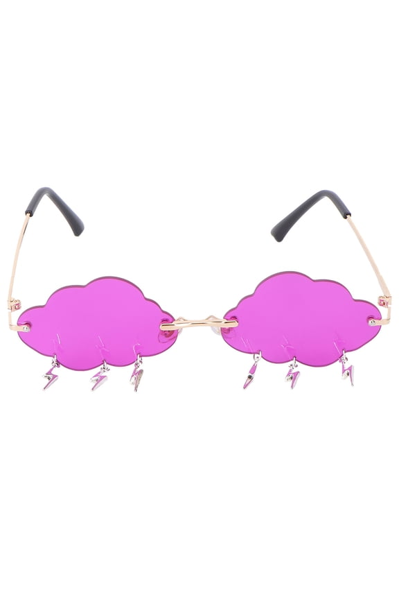 1 Pair Party Cloud Glasses Sunglasses Stylish Glasses for Women