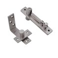 Mutmorningal 1 Pair Stainless Steel Pivot Hinges Hidden Door Hardware