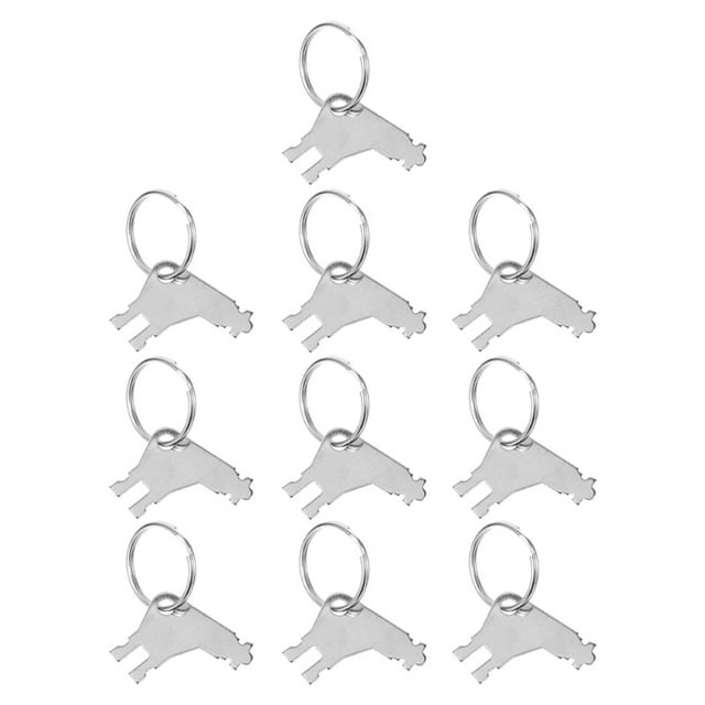 Mutmorningal 1 Set Metal Toilet Paper Dispenser Keys Tissue Dispenser