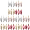 thumbnail image 1 of Mutmorningal 12 Boxes Pine Cones Pendant Charms Christmas Tree Ornaments Xmas Party Hanging Decorations, 1 of 5