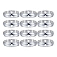 thumbnail image 1 of CTIRCHIU metal rings for craft Circular Silver 20Pcs, 1 of 10