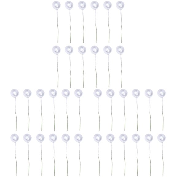 Mutmorningal 300 PCS Lifelike Berry Christmas Simulation Ball Ornament Artificial Fruit Cherry for Garland Wreath DIY Home Decor (Silver)