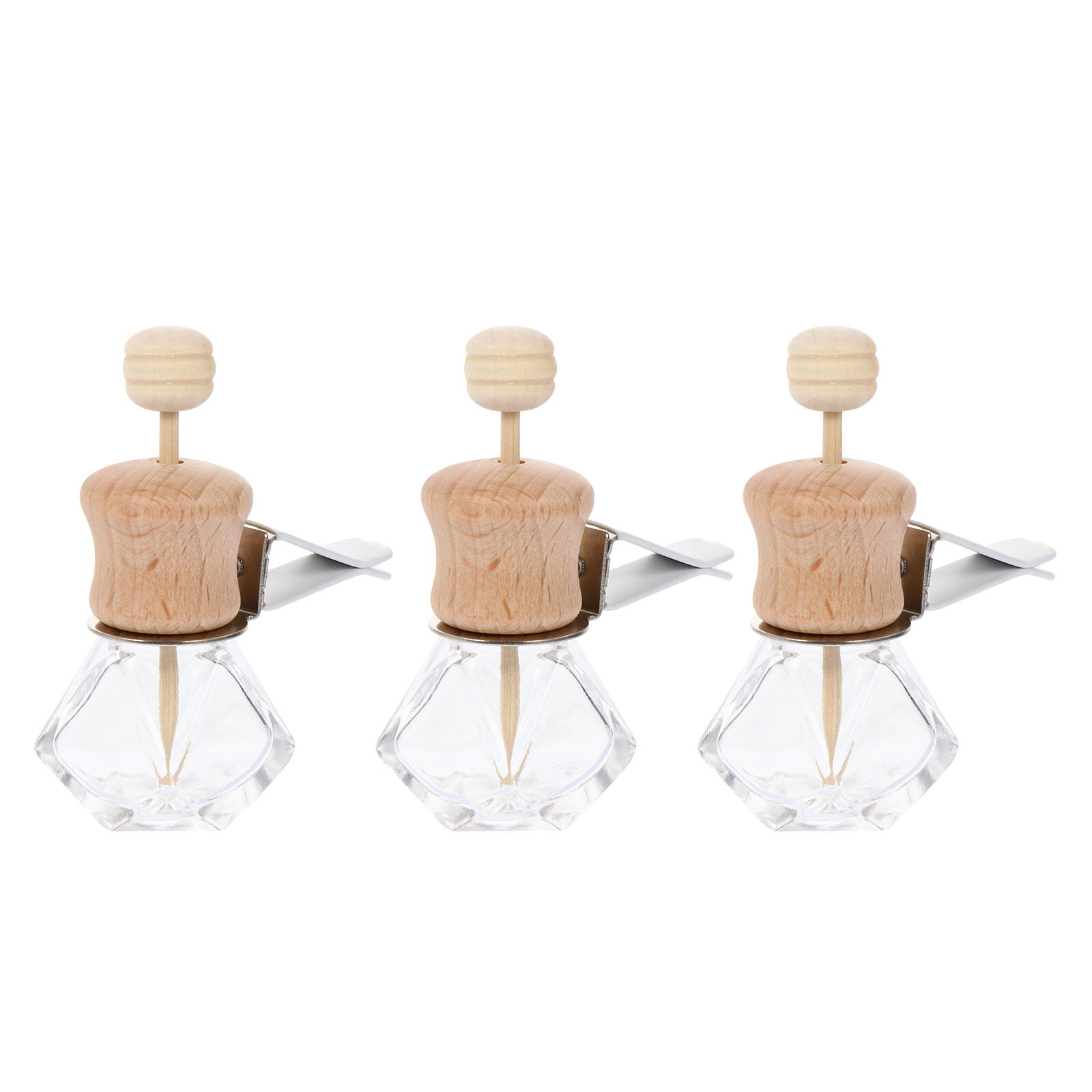 Mutmorningal 3-Piece Diffuser Set with Rotatable Wooden Lid and ...