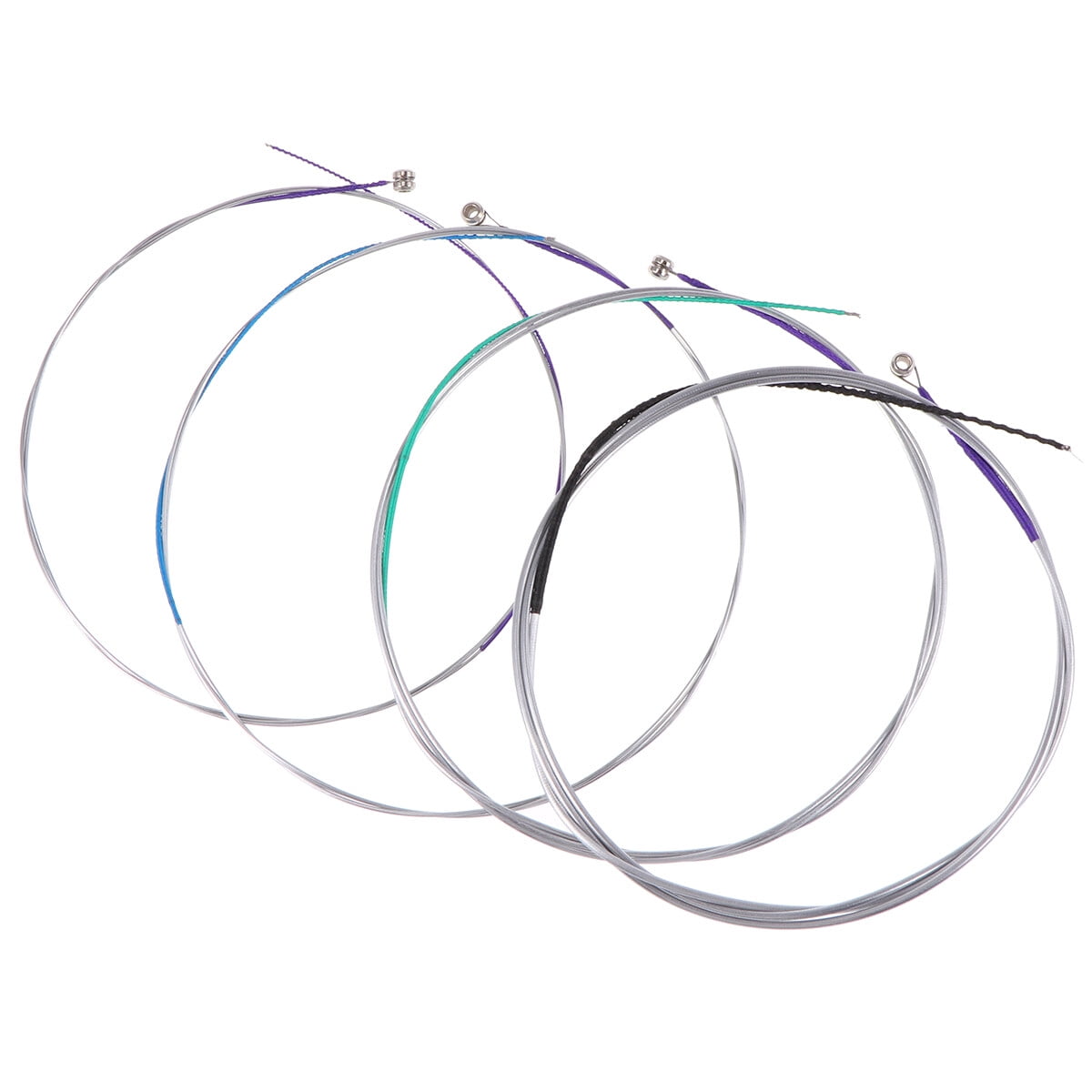Mutmorningal 4pcs Cello Strings A-D-G-C Steel Core Nickel Chromium Wound Strings for Size 1/4 1/2 3/4 4/4 Cello