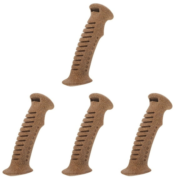 Mutmorningal 4pcs Cork Trekking Pole Handle Outdoor Hiking Pole Grip Replaceable Handle Walking Stick Handle