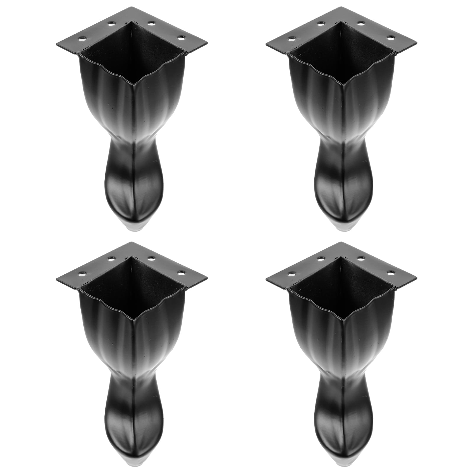 Mutmorningal 4pcs Furniture Legs Metal Sofa Legs Sofa Replacement Legs
