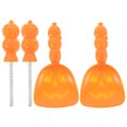 thumbnail image 1 of Mutmorningal 4-Piece Pumpkin Carving Set with Heavy Duty Stainless Steel Tools for '-Lanterns Engraving and Shovels, 1 of 10