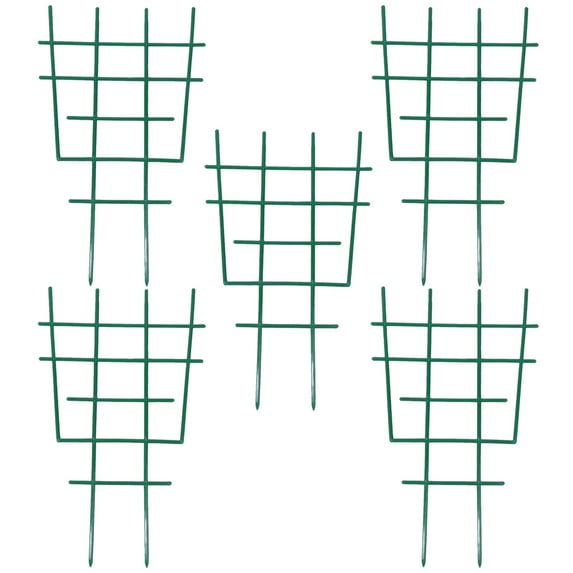 Mutmorningal 5 Support Cage Trellis Metal Support Wire Climbing Holder Rack Decorative Panels for Garden Plants