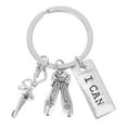 thumbnail image 1 of Mutmorningal Ballet Dancer Keychain - Motivational Ballet Dance Practice Key Gift Perfect for Dancers, 1 of 11
