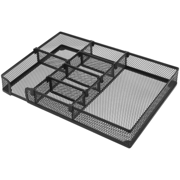 Mutmorningal Office Organization Mesh File Organizer Metal Holder Document Organizer for Desk Organizer