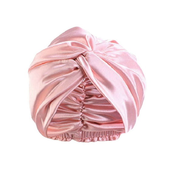 Mutmorningal Satin Hair Cap Bonnet For Braids Satin Bath Bonnet Sleep Cap For Curly Hair Satin Sleep Wrap Adult Hair Bonnet Elastic Satin Cap