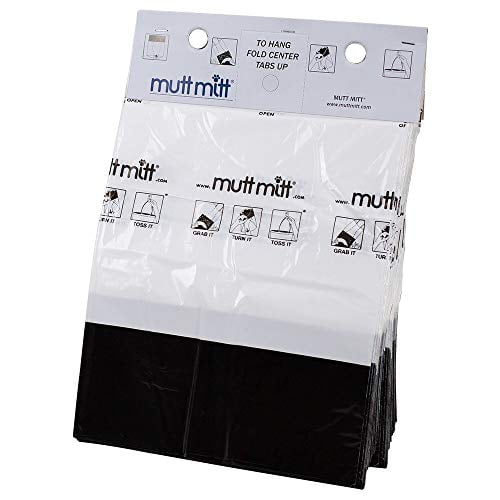 Mutt Mitt 2450 2 Ply Waste Bags, White - 800 per Case