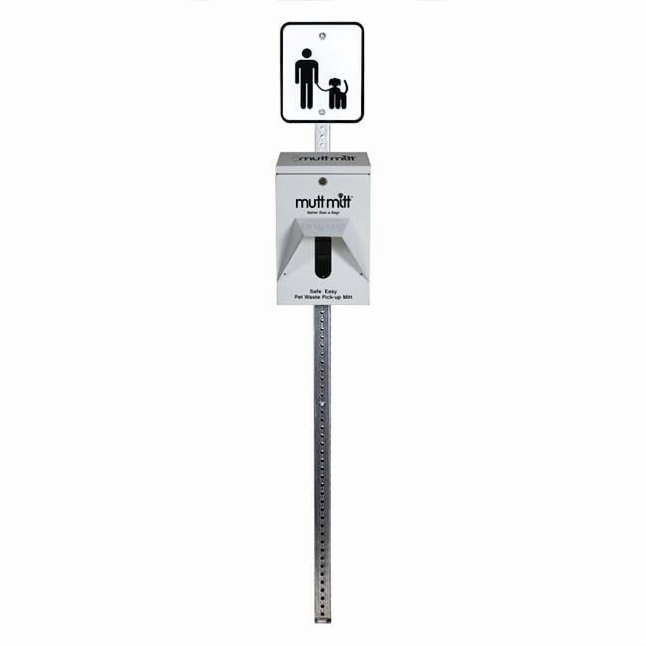 Mutt Mitt  Dog Waste Dispenser Station Singles, White